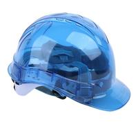 Transparent Industrial Safety Helmet, Construction Hard Hats, Worker Protective Helmet Hard Hat Outdoor Workplace for Forestry, Builders, and Industrial