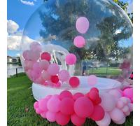 Transparent Inflatable Bubble Tent, Inflatable Bubble Balloon House With Tunnel Air Blower Electric Pump Repair Kit