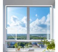 Transparent Insulating Foil,Window Insulation Kits for Winter,Secondary Glazing Kit,Reusable Window Wrap,Sound Insulation Thermal Foil,Indoor Cold Protection Film (170x220cm/66 x87)