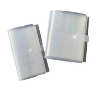 Transparent Jewelry Storage Bag Dustproof Albums Necklace Earring Ring Book Holder Portable Travel Organizer Booklet