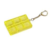 Transparent Keyboards Pendant Backpack Press Tool Creative Stress Relief Toy Ergonomic Hand Exercise Keyboard Accessory