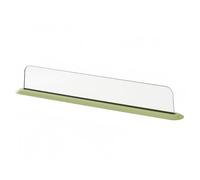 Transparent Kitchen Sink Water Splash Guard - Tool-Free Front Edge Protector with Strong Suction Cups for Countertop Dryness, 19.7x3 Inch