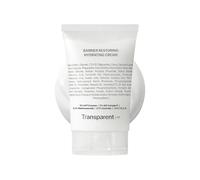 Transparent Lab Barrier Restoring Hydrating Cream 50ml - with Ceramides, Hyaluronic Acid and Centella Asiatica, Repairs the Skin Barrier and Intensely Hydrates