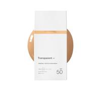 Transparent Lab Mineral Tinted Sunscreen Medium SPF50 100 ml - 100% Mineral Sunscreen with Zinc Oxide, Peptides and Collagen, Medium Tint with Light Coverage, UVA/UVB and Blue Light Protection