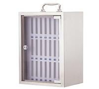 Transparent Lockable Phone Storage Locker - 60 Slots For Office Use 24/36/48/60 Position Cell Phone Storage Box Secure Mobile Phone Ideal For Workspaces,24slots