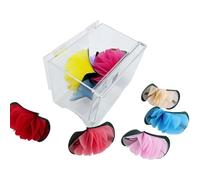 Transparent Magics Box with Instantly Flower Appearing Magics Trick Props for Live Magical Shows and Party Entertainment Stage Trick Props