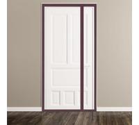 Transparent Magnetic Screen Door 90x220cm Easy Install ct Mesh for Patio Balcony Kitchen - Plastic Protection Bug Proof Clear Netting Cover