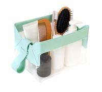 Transparent Makeup Bag - Travel Makeup Bag with Magnetic Closure | Cosmetic Case Resistant to Leakage, for Home Bathroom Travel Vacation Men Women Frequent Travellers, green, Please refer to the