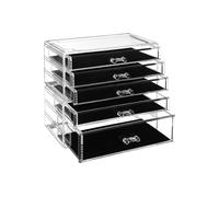 Transparent Makeup Storage Organiser with 5 Drawers