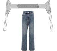 Transparent Mannequin Hangers for Clothing Photography, Acrylic Material with Foam Protection, Adjustable Size for Pants and Garments