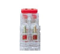 Transparent MCB DZ47 NXB DZ30 DZ40 EPN DPN TPN AC Miniature Circuit Breaker DIN Rail Household Air Switch(1P,40A)