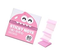 Transparent Memo Notes Pull Box, 80 Sticky Sheets for Reading Comments, Desk Sorting, Planner Labeling Aid Clear Memo Notes Translucent Annotation Paper Page Label Study Planner Reminder Sheets Desk