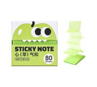 Transparent Memo Notes Pull Box, 80 Sticky Sheets for Reading Comments, Desk Sorting, Planner Labeling Aid Clear Memo Notes Translucent Annotation Paper Page Label Study Planner Reminder Sheets Desk