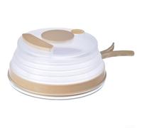 Transparent Microwave Plate Cover 26cm Adjustable Vents
