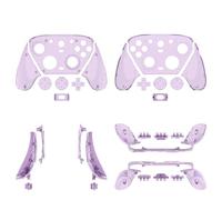 Transparent Minimalist Replacement Panel for GameSir G7 Pro Gaming Controller PC Version (transparent purple)