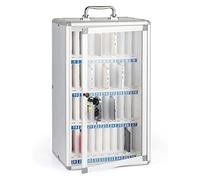 Transparent Mobile Phone Locker with Numbered Locks for Schools and Offices Ideal for Exams and Work Environments Secure Storage Solution for Students and Employees