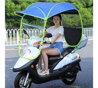Transparent Motorcycle Sun Shade Cover Mobility Scooter Rain Cover Canopy Universal Motor Scooter Umbrella Mobility Sun Shade Scooter Umbrella,Blue,B Style