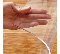 Transparent Non Slip PVC Floor Protection Mat, Office Chair Mat, Multi-Purpose Large Clear Chair Mat Waterproof and Non-slip, for Carpet Hard Floor Parquet Laminate