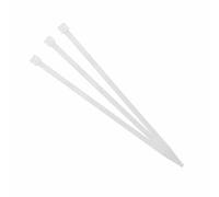 Transparent Nylon Cable tie 7.5 x 540 mm (100 Units) for Clamping and organizing Cables in Electrical and Electronic installations.