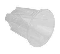 Transparent Orchid Pots with Drainage Holes, Clear Plastic Planters, for Succulents, Thickened Nursery Pots, for Indoor Gardening, Office Desk and Sill Flower(16cm)