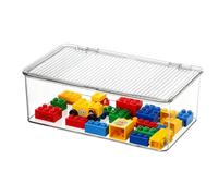 Transparent Organizer-Behälter - Staubdichter Desktop Behälter Mit Deckel, Klare Aufbewahrungsbox Mit Deckel Für Badezimmer Küche Zuhause Wohnung Make-Up Schmuck Stift Wohnheim