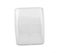 Transparent Outdoor Doorbell Cover Built for Ring Video Doorbell 2 3 4 and Comparable Wireless Models Using Resistant PC Construction