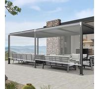 Transparent Outdoor Roller Blinds Waterproof Large Window Roll Up Shades Blinds Wind and Rainproof Partition Curtains Hotel Bathroom Side-Pull Roller Shutter Easy to Install,200 * 200cm