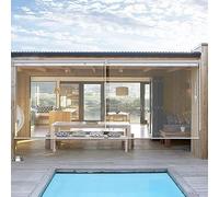 Transparent Outdoor Roller es PVC RollUp ains for Windproof Dustproof Perfect for Bedrooms Bathrooms Offices Size 55x220cm