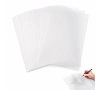 Transparent Paper 70gsm A4 210 x 297 mm, 100 Sheets Printable Tracing Paper for Inkjet & Laser Printers, Parchment Paper for Drawing, Crafting, Architecture, No Smudge
