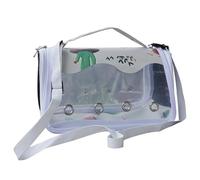 Transparent Parrot Travel Cage Breathable Pet Bird Bag Small Lightweight Bird Cage Bag Small Pet Outing Bag Bird Travel Backpack Cage Multi-Purpose Pet Bag For Parrots Small Parrots And Small Animals(