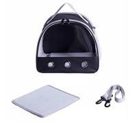 Transparent Parrot Travel Cage Breathable Pet Bird Bag Small Lightweight Bird Cage Bag Small Pet Outing Bag Bird Travel Backpack Cage Multi-Purpose Pet Bag For Parrots Small Parrots And Small Animals(