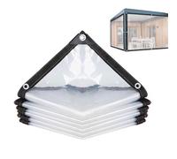 Transparent Patio Waterproof - Modern Design Garden Cover, Long Lasting | Quality Product, Heavy Duty Outdoor Winter Porch Enclosure, for Pro