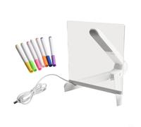 Transparent PC Light Up Board 21cm Adjustable Stand(Small)