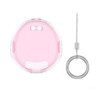 Transparent PC Protective Case for Tamagotchi - For Uni, All-Inclusive Cover Shell with Button Accesses, Hard Shell Guard Against Scratches and Impacts(Pink)
