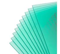 Transparent PC Protective Lens Plate for Welding Helmet Replacement, Fire-Resistant Anti-Splash Shield for Industrial Electric and Hydrogen Welding Safety,(115 * 90mm)