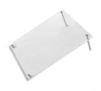 Transparent Picture Frame Made from Safe Materials, Perfectly Showcases Your Favorite Images at Home or Work (8 inches)
