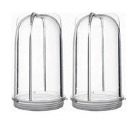 Transparent Plastic Blender Cup 16Oz Tall Jar Container Replacement, Compatible for MagicBullet， MB 1001 250W Juicer Easy-Clean Dishwasher Safe,Leak-Proof,Sealed,Easy-Clean