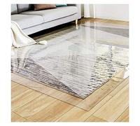 Transparent Plastic Carpet Protector 1.5mm Thick Hallway Runner Clear Door Mats 70 90 110 130 150cm Widths 100 600cm Lengths Area Rug Shield Clear 70x500cm (2.29ft x 16ft)