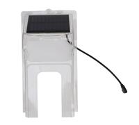 Transparent Plastic Doorbell Rain Cover, Weatherproof Design for 3.15 Inch Width and 1.4 Inch Thickness Solar Powered Doorbell Rain Shield for Outdoor Use
