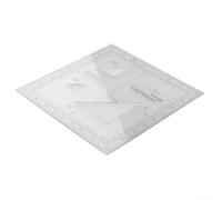 Transparent plastic flexible map scale and protractor for construction surveying compatible with MGRS USNG metrics