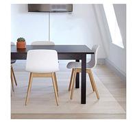 Transparent Plastic Floor Mat Waterproof NonSlip Area Rug for Living Room & Balcony Multiple Sizes (1.6mm Thickness 80x135cm)