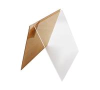 Transparent Plastic Sheet 1-50mm Thickness Square Plate Industrial Raw Material(300x500mm,4mm pc)