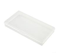 Transparent Plastic Storage Box Rectangular Clear Tool Organiser for Small Parts, Screws, Electronic Components, and Craft Supplies, Multi Size Plastic(14.4x7.7x2cm)