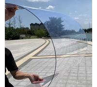 Transparent Polycarbonate Cover Panel for Outdoors 1.4mm Thick PC Sheet for Gazebo Canopy Awning 1.22m x 1m (4ft x 3.3ft)