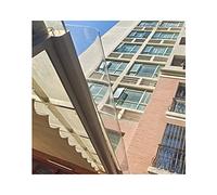 Transparent Polycarbonate Door Awning, UV Protection, Windproof Canopy, Outdoor Patio Cover, 50 x 18 Inch, Sleek Design for Sunshade, Durable & Weather-Resistant