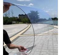 Transparent Polycarbonate Sheet 1mm Thick Acrylic Panel Canopy for Greenhouses & Bus Shelters Easy to Cut 1.82x2m (5.97x6.56ft) Durable Weatherproof Covering