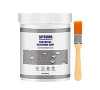 Transparent Polyurethane Waterproof Coating Agent: Invisible Clear Waterproof Sealant - 300g Anti-Leaking Adhesive Agent Coating Tile Trapping Repair Wall Mending Agent Glue for Home Roof Bathroom