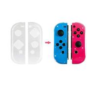 Transparent Protective Case for Gamepad Joystick, DIY Pocket Controller Replacement Case for Switch, Dust/Anti-Scratch Protective Case for Gamepad Joy-Con