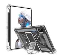 Transparent Protective Case for RedMagic Astra2 9.06 Inch 2026 Gaming Tablet with Stand, Soft TPU Shockproof Cover with Four Corner Airbag, Anti-Scratch Dustproof Clear Bumper, Comfortable Grip