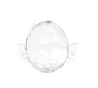 Transparent Protective Case for Tamagotchi Meets Full Body Hard Crystal Shell Shockproof and Anti-scratch Standable Clear PC Cover (Transparent Little Angel)